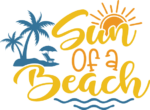 Sun of a beach free svg file for members, sarcastic beach day tshirt design