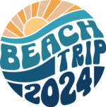 Beach trip 2024 free svg file for members, summer beach vacation tshirt design