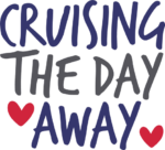 Cruising the day away free svg file for members, vacay tshirt design