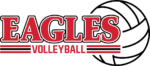 Eagles volleyball free svg file for members, team mascot t-shirt design