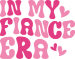 In my fiance era free svg file for members, groom to be t-shirt design