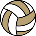 Volleyball ball clipart image free svg file for members, sports, decoration